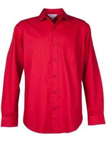 Aussie Pacific Men's Mosman Long Sleeve Shirt 1903l Metro Workwear.